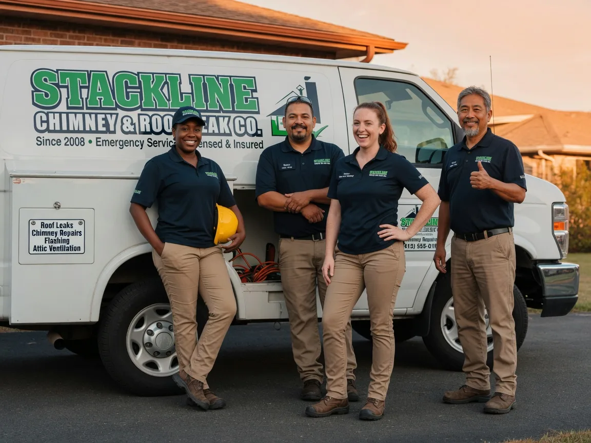 Chimney flashing repair company in Broughton, IL